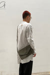 BORIS BIDJAN SABERI Diagonal Shirt SS22 SHIRT6 F1501M Light Grey